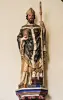 Statue von Saint-Nicolas, in der Kirche (© JE)