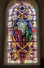 Stained glass window of the mission of the Apostles (© JE)