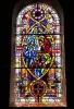 Stained glass window of the wedding at Cana (© JE)