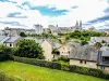 Center of Rodez, seen from square Buanton (© JE)