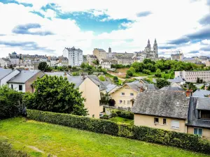 Centro de Rodez, visto da praça Buanton (© JE)