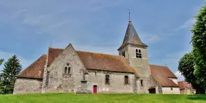 Die Kirche von Saint-Loup