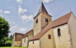 Die Kirche von Saint-Loup