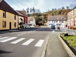 Rue Le Corbusier - Ronchamp (© J.E)