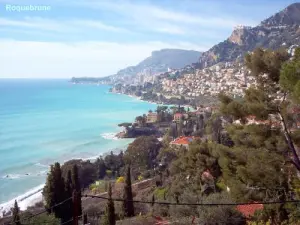 Vue sur Roquebrune