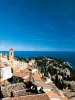 Der Cap Martin sah Roquebrune Dorf