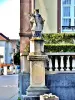 Estátua de São João de Nep, em uma rua (© J.E)