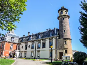 Isenbourg Castle, seen from the north courtyard (© J.E)