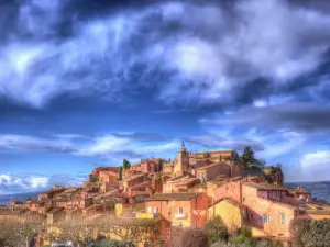Das Dorf Roussillon (© Decrig)