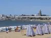 Strand van La Grande Conche - Recreatiegebied in Royan