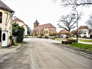 Piazza centrale di Roye (© JE)