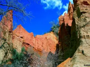 In the red canyon