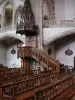 Interieur van de kerk van Saint-Affrique