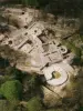 Saint-Amand-Montrond - Luftaufnahme der Festung of Montrond