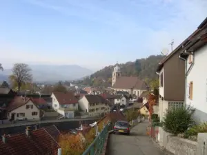 View of Saint-Amarin from Kattenbach