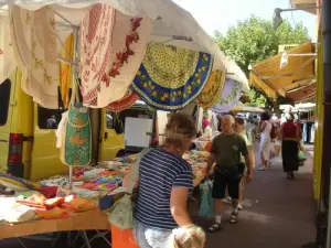 Saint-Ambroix s Markt