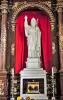 Statue of Saint-Amé, in the church (© JE)