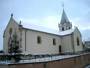 La chiesa di neve