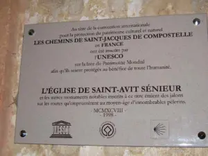 Placa de la UNESCO