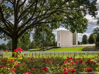 土器 軍人墓地Américain - モニュメントのSaint-Avold