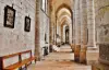 L'intérieur de l'abbaye de Fleury