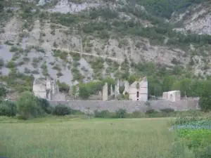 rovine del castello di Lesdiguières della Giornata della Terra