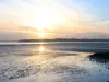 Plage du Valais - Lever du soleil