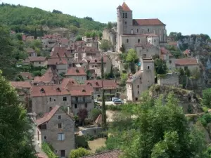 Il villaggio di Saint-Cirq-Lapopie