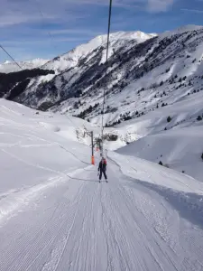 Skiing in Saint-Colomban-des-Villards