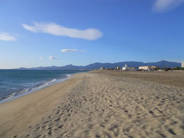 Praia da Arte (Norte de Saint-Cyprien)