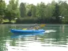 Saint-Donat-sur-l'Herbasse - Kayaking at the Domaine du Lac de Champos