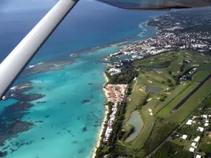 Aerodromo e laguna di Saint-François