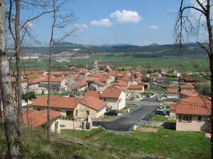 Town of the commune