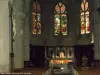 koor, apsis en altaar van de kerk van St. -Gillis