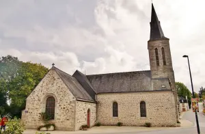 De kerk Saint-Gonnery