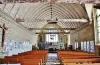 O interior da igreja Saint-Guénolé