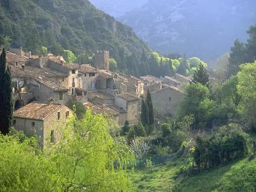 Dorp van Saint-Guilhem-le-Désert