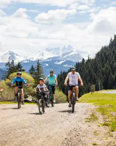 Mountainbiken im Sommer