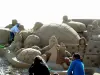 Skulptur Sand