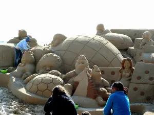 Skulptur Sand