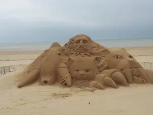 砂の彫刻