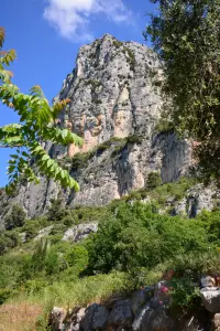 O Baou de Saint-Jeannet, alto local de escalada