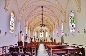 O interior da Igreja de São Pedro