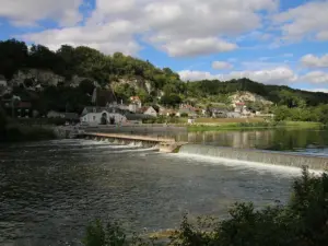 La presa de Vallagon en el Cher