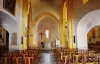 L'intérieur de l'église Saint-Just