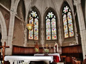 Interior de la iglesia