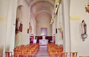 O interior da Igreja de São Martinho