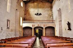 L'interno della chiesa di San Martino