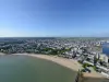 Grande Plage de Saint-Nazaire visto do céu (© CARENE - Martin Launay)