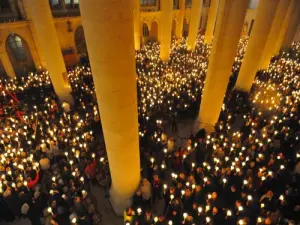 Feesten van Saint Nicolas - fakkeltocht